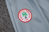 25-26 Nigeria Grey Half Pull Tracksuit (半拉链)