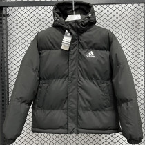 24-25 MF4 AD Black Hooded Cotton Coat #棉衣
