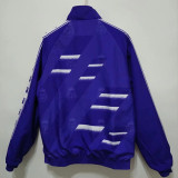 24-25 RMA White & Blue Double Sided Windbreaker (双面刺绣)(双面风衣)