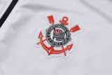 25-26 Corinthians White Jacket Tracksuit #A2509