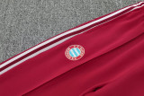 25-26 Bayern Jujube red Jacket Tracksuit