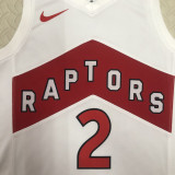22-23 Raptors LEONARD #2 White Top Quality Hot Pressing NBA Jersey