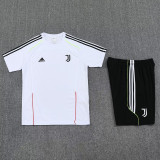25-26 JUV White Training Short Suit