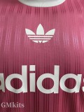 2025 AD Casual Pink Player Version Training shirts (三叶草)