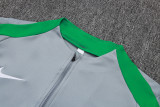 25-26 Nigeria Grey Half Pull Tracksuit (半拉链)
