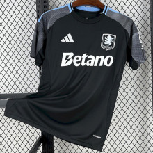 25-26 Aston Villa Away Fans Soccer Jersey