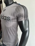 2025 AD Casual Grey Player Version Training shirts (三叶草)