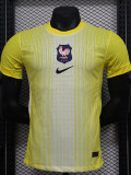25-26 France Yellow Special Edition Player Version Soccer Jersey