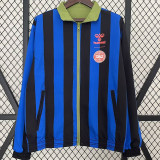 24-25 Denmark Green & Blue Double Sided Windbreaker (双面风衣)