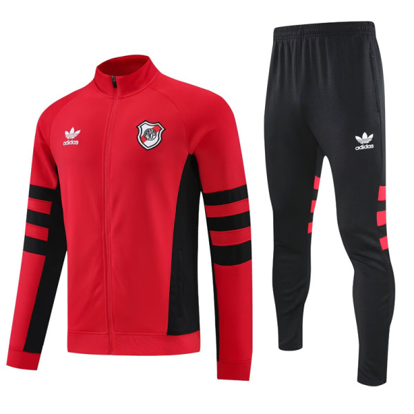 25-26 River Plate Red Jacket Tracksuit
