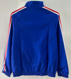 25-26 France Blue & White Double Sided Windbreaker (双面风衣)