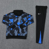 24-25 INT Grey blue Hoodie Tracksuit (卫衣套装)