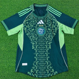 25-26 Algeria Green Player Version Training shirts #A37