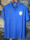 1957-1962 Brazil Away Retro Soccer Jersey
