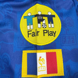 1996 France Home Retro Soccer Jersey (带章)