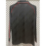 24-25 Man Utd Black Special Retro Edition Long Sleeve Soccer Jersey (长袖)