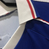 1998 France Home Retro Soccer Jersey(右胸带小字)