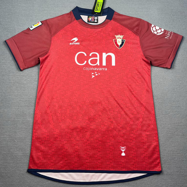 2004-2005 Osasuna Home Retro Soccer Jersey (带章)