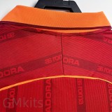 1999-2000 Roma Home Retro Soccer Jersey