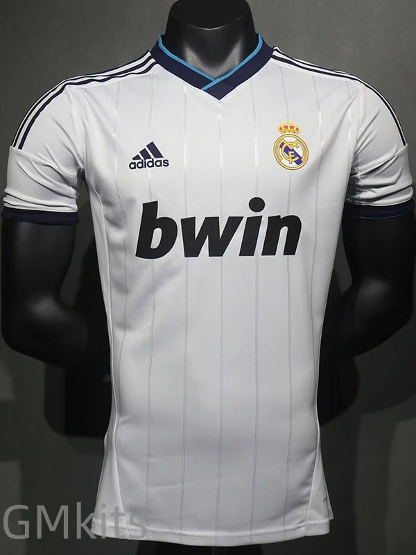 2012-2013 RMA Home Player Version 球员 Retro Soccer Jersey