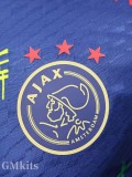 24-25 Ajax Royal Blue Special Edition Player Version Soccer Jersey