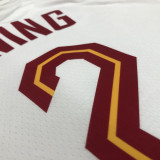 22-23 Cleveland Cavaliers IRVING #2 White Top Quality Hot Pressing NBA Jersey