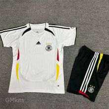 2006 Germany Home Kids Retro Soccer Jersey