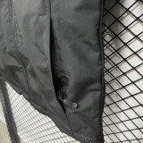 24-25 PSG Jordan Cotton Thickened warm Black Outdoor Jackets #P2加棉冲锋衣
