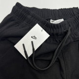 M15 Jordan Black Pure Cotton Fabric Casual Short Pants