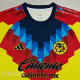 25-26 Club America Yellow Fans Soccer Jersey (Caliente)
