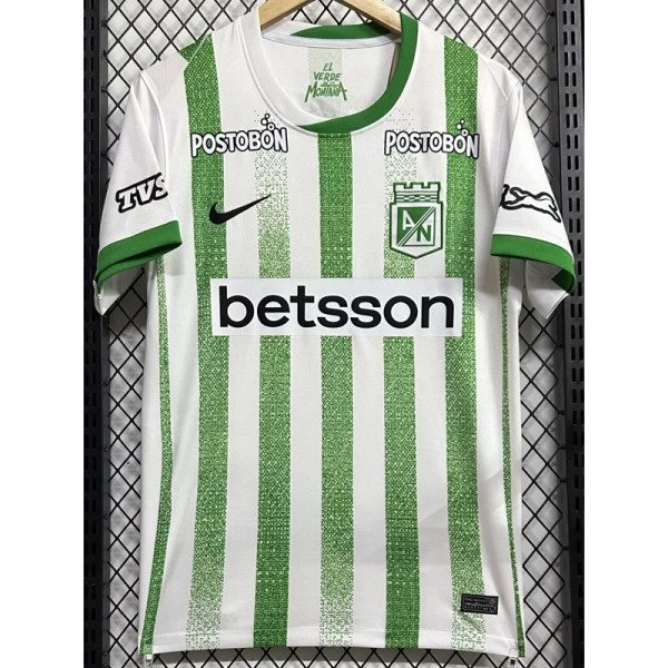 25-26 Atletico Nacional Home Fans Soccer Jersey