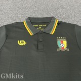 25-26 Cameroon Black Polo Short Sleeve (有领)