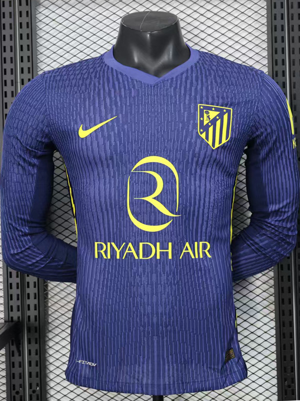 25-26 ATM Away Long Sleeve Player Version Soccer Jersey (长袖球员)