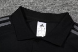 25-26 AL-Nassr Black Polo Tracksuit