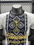 25-26 Club America White Black Player Version Soccer Jersey