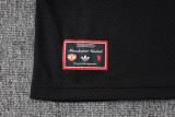 25-26  Man Utd Black Polo Tracksuit #C2518