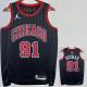 22-23 BULLS RODMAN #91 Black Top Quality Hot Pressing NBA Jersey (Trapeze Edition) 飞人版