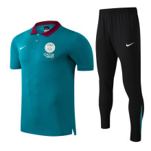 25-26 PSG Green Polo Tracksuit