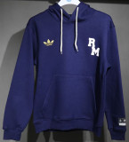 24-25 RMA Royal blue Hoodie Tracksuit (High Quality)(卫衣套装)