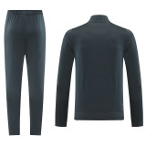 2025 AD Dark gray Jacket Tracksuit #AJ23