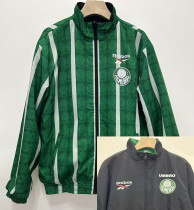 24-25 Palmeiras Green & Black Retro Double Sided Windbreaker (双面风衣)