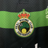 1999-2000 Racing de Santander  Away Retro Soccer Jersey (带章)