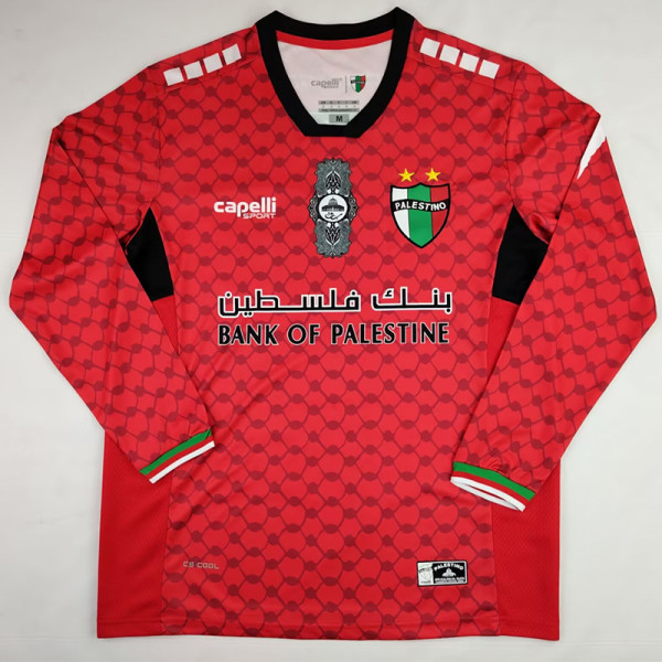 24-25 Deportivo Palestino GoalKeeper Long Sleeve Soccer Jersey (长袖)