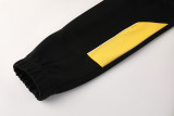 25-26 Dortmund Black Yellow Jacket Tracksuit #01