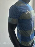 25-26 RMA Grey Blue Player Version Training Shirts