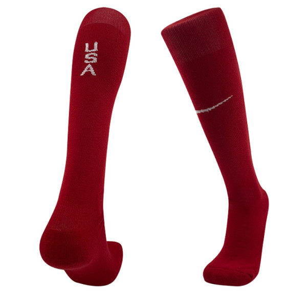 24-25 USA Away Red Socks