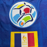 1996 France Home Retro Soccer Jersey (带章)