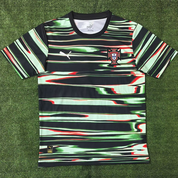 25-26 Portugal Green Training Shirts (PM)