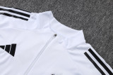 25-26 Man Utd White Half Pull Tracksuit #B2537(半拉链)