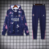 24-25 PSG Royal Blue Hoodie Tracksuit (卫衣套装)